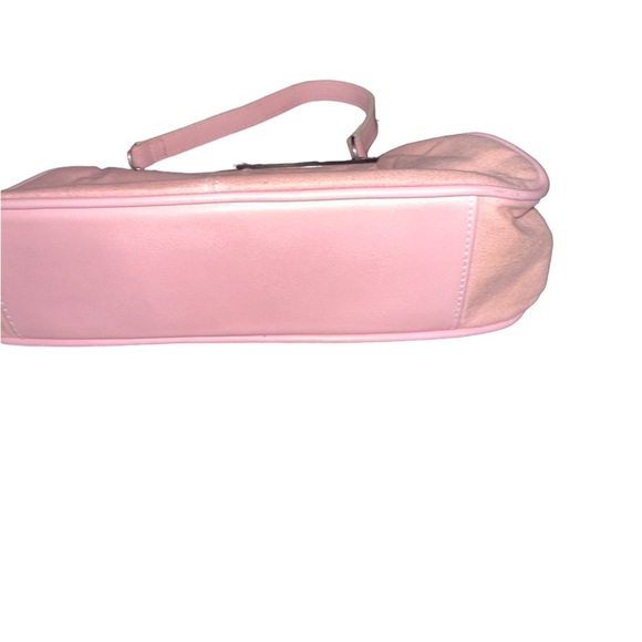 Pink clutch with handle bag - Picture 4 of 4